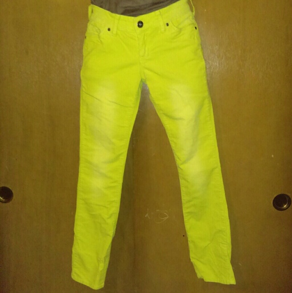 💐Morgan  Delias Lime green cords💐 - Picture 1 of 3