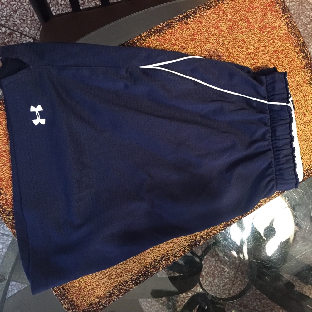 Under Armor Navy Athletic Shorts