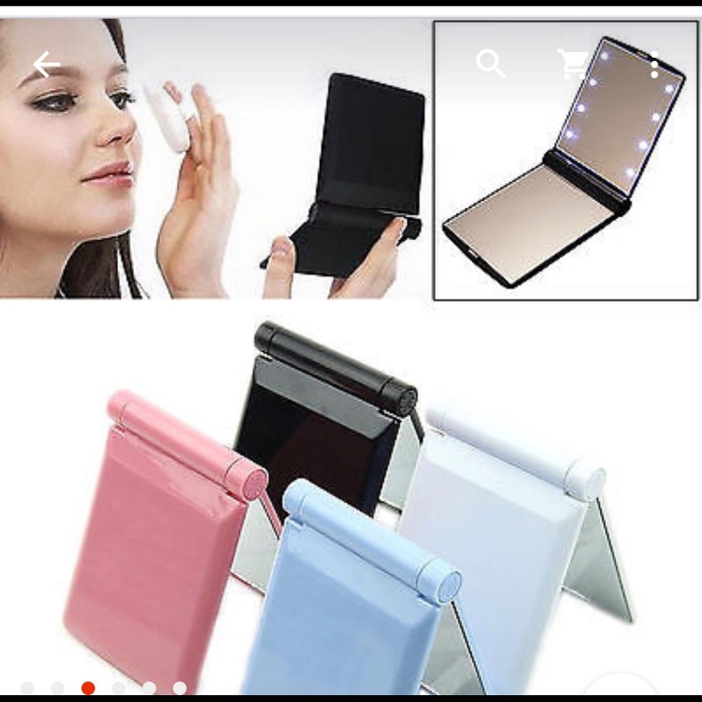 🦄Compact Lighted Mirror W/ LED lights Gift idea - Picture 7 of 7