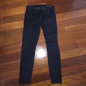 BLANK NYC dark skinny jeans