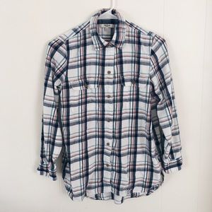 Madewell 4 season flannel with pockets