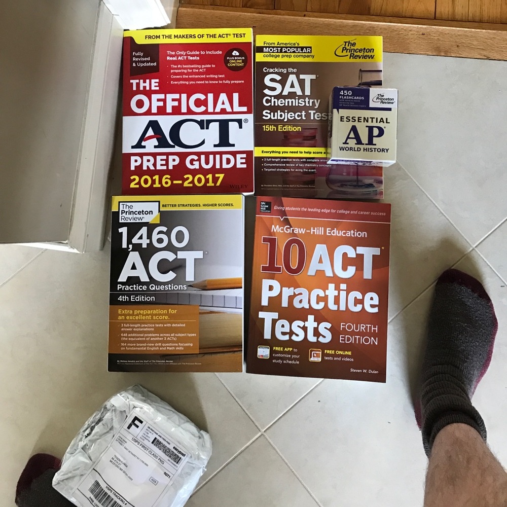 SAT/AP/ACT review guides