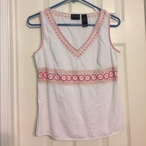 Embroidered Tank