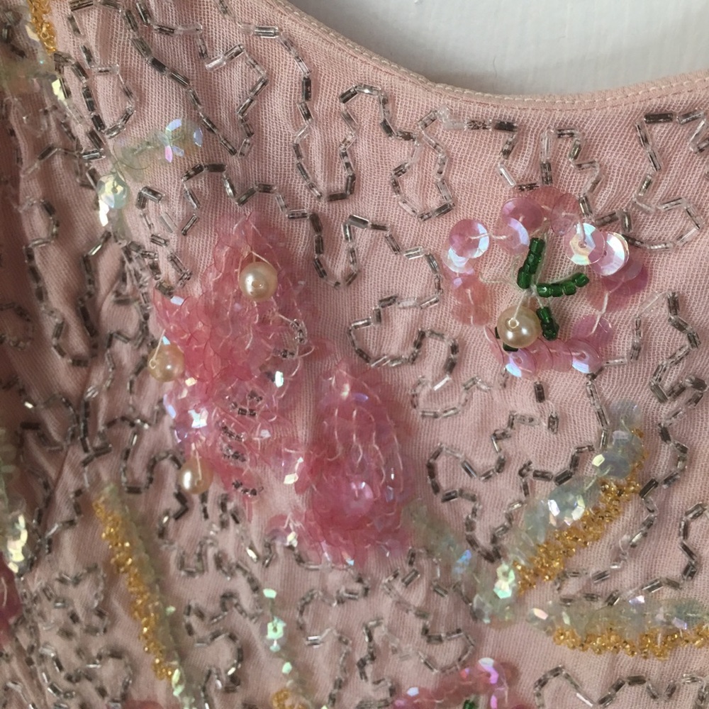 Vintage beaded dress - Picture 3 of 6