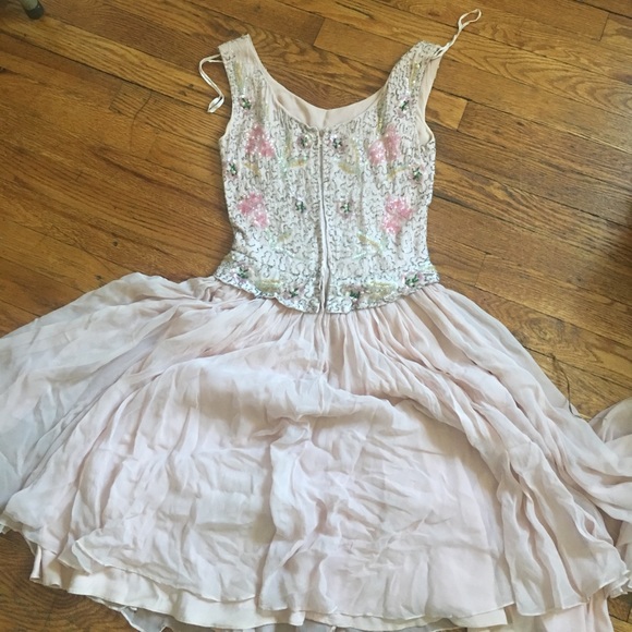 Vintage beaded dress - Picture 5 of 6