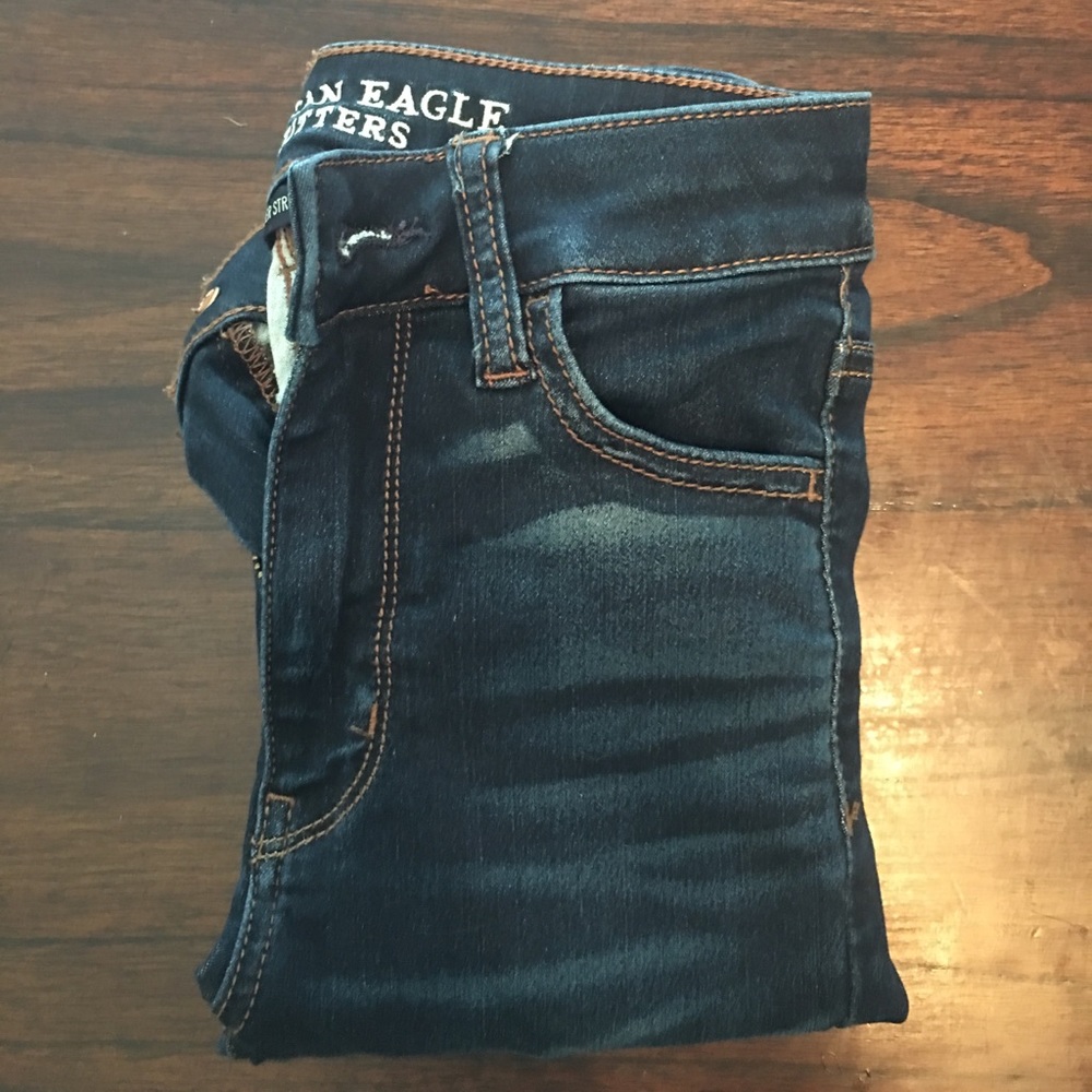 AEO Super Super Stretch X Sateen High Rise Jegging