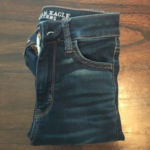 AEO Super Super Stretch X Sateen High Rise Jegging