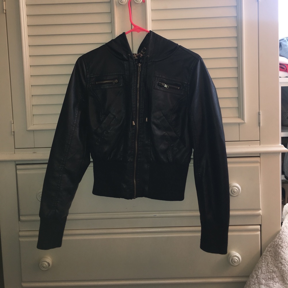 Leather jacket