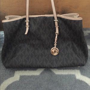 Authentic large brown Michael Kors purse