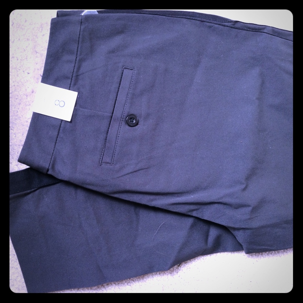 NWT Gap tuxedo stretch straight leg pants