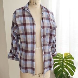 Zara Tops - ZARA LINEN BUTTON UP TOP SIZE MEDIUM Zara Tops - ZARA LINEN BUTTON UP TOP SIZE MEDIUM