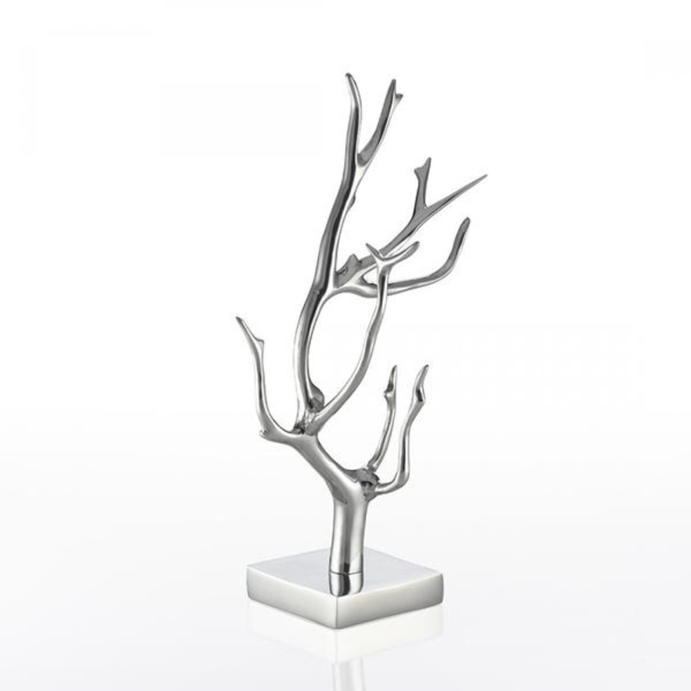 Lunares Aluminum Manzanita Tree Jewelry Display