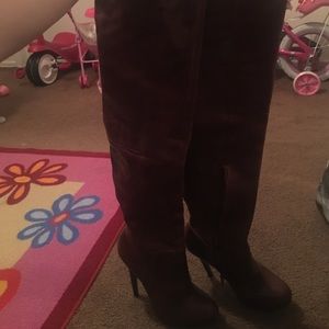 Also over the knee boots