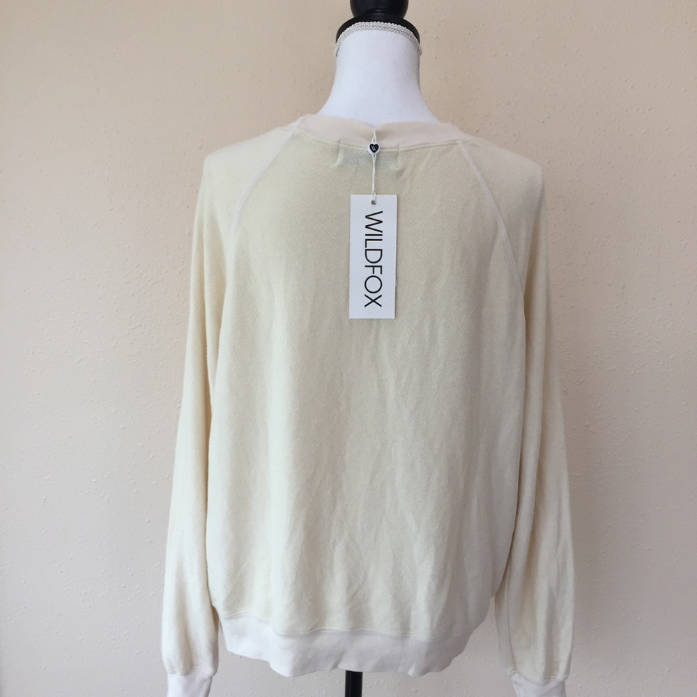 NWT Wildfox I Don't Want Feelings Printed Top XS - Picture 5 of 8