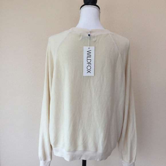 NWT Wildfox I Don't Want Feelings Printed Top XS - Picture 5 of 8