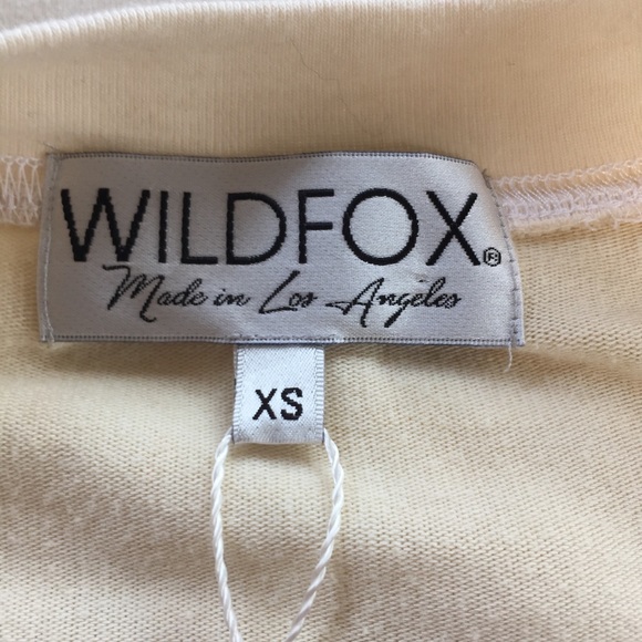 NWT Wildfox I Don't Want Feelings Printed Top XS - Picture 6 of 8