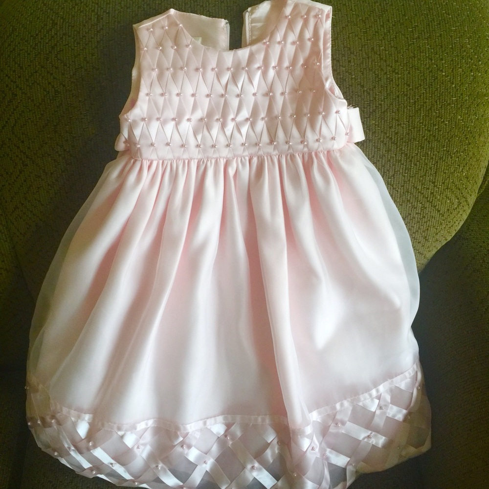 Pink toddler dress