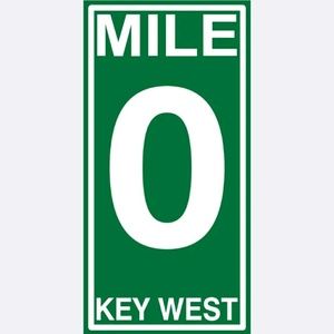 Mile 0 Key West Beach Towel