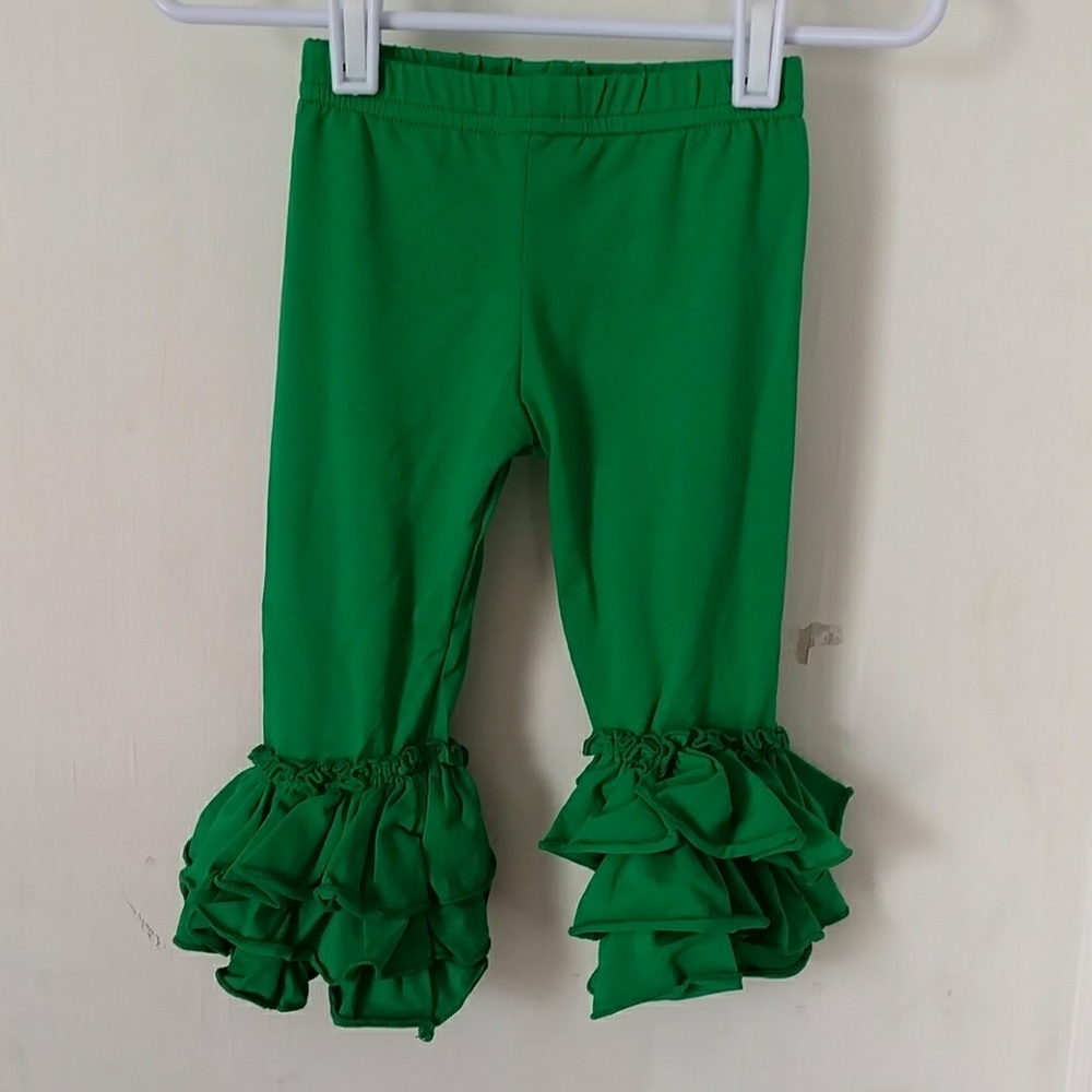 Girl's ruffle pants