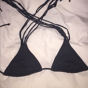 Victoria's Secret macrame bikini top Italian fabri