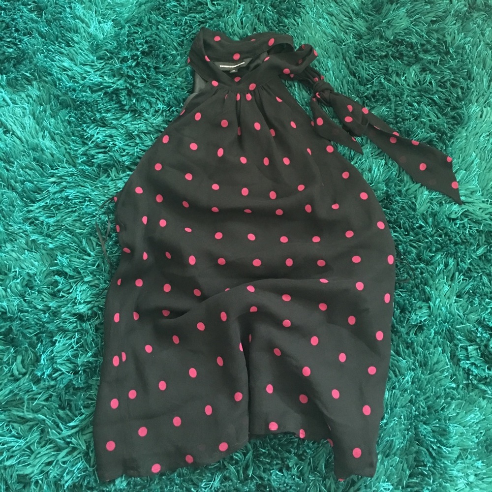 Express Razorback Polka Dot top!