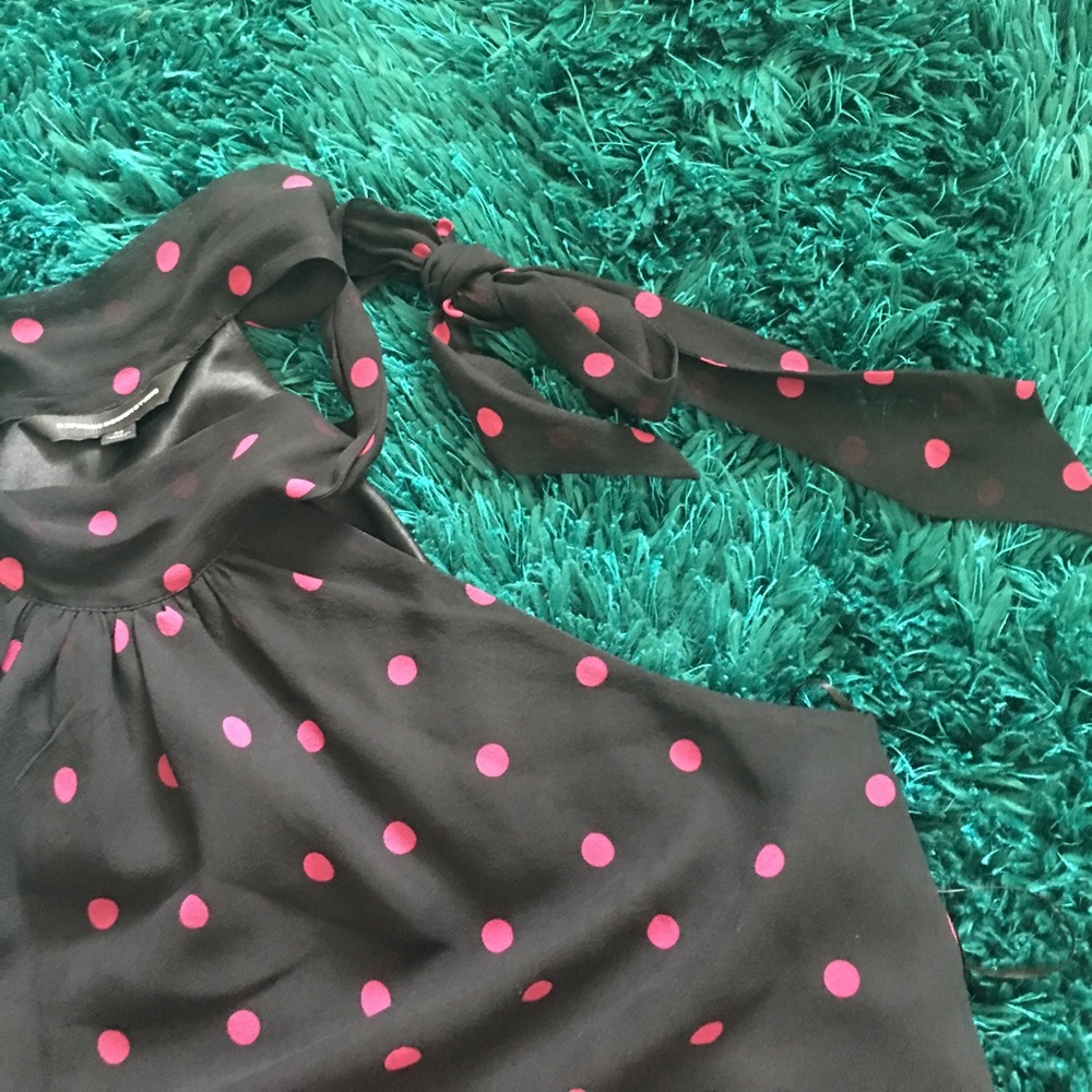 Express Razorback Polka Dot top! - Picture 4 of 8