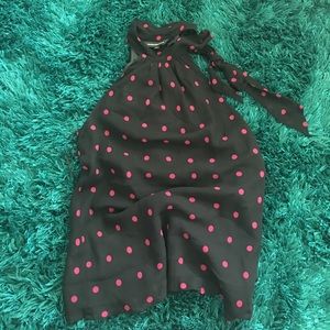 Express Razorback Polka Dot top!
