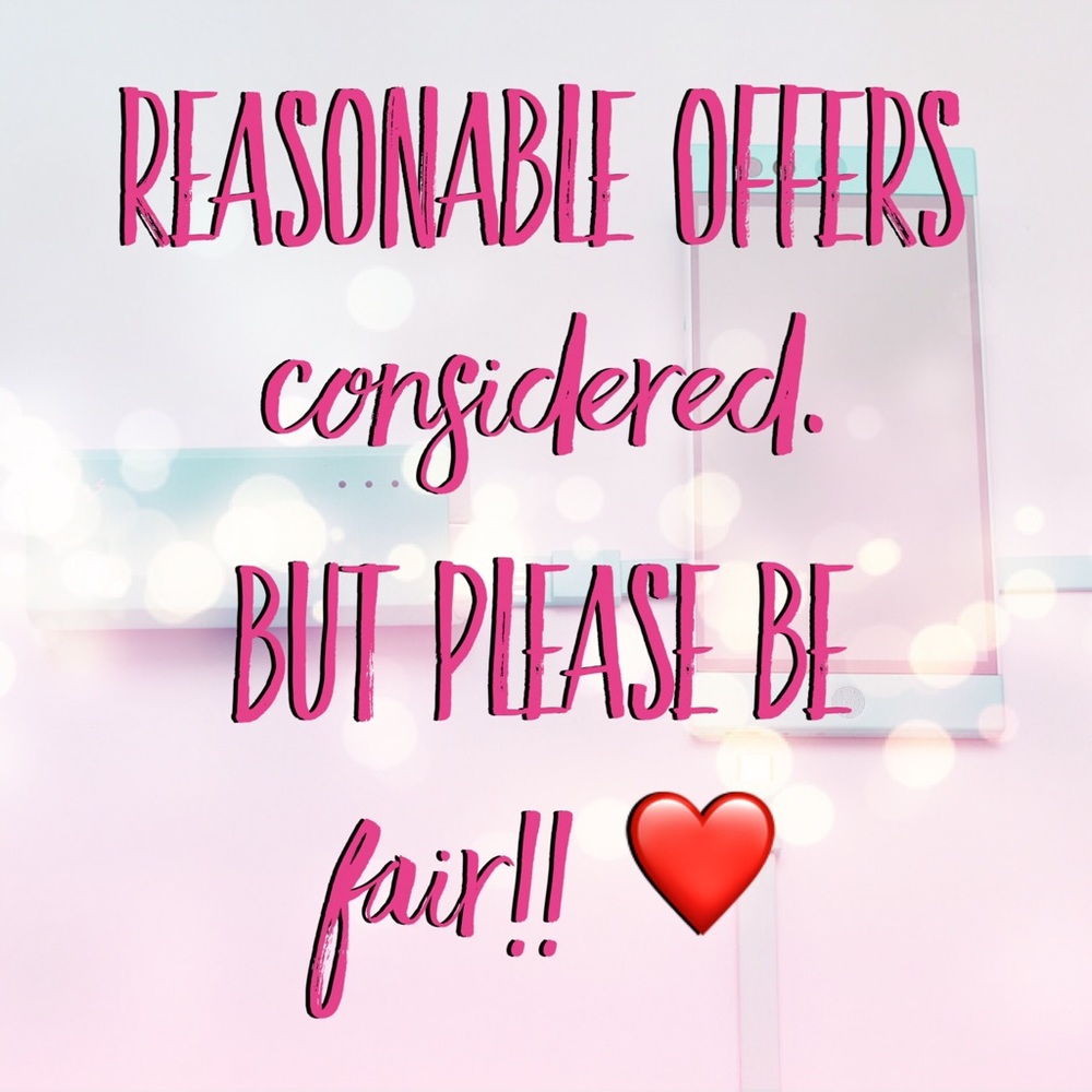 🌟 Reasonable Offers Considered 🌟