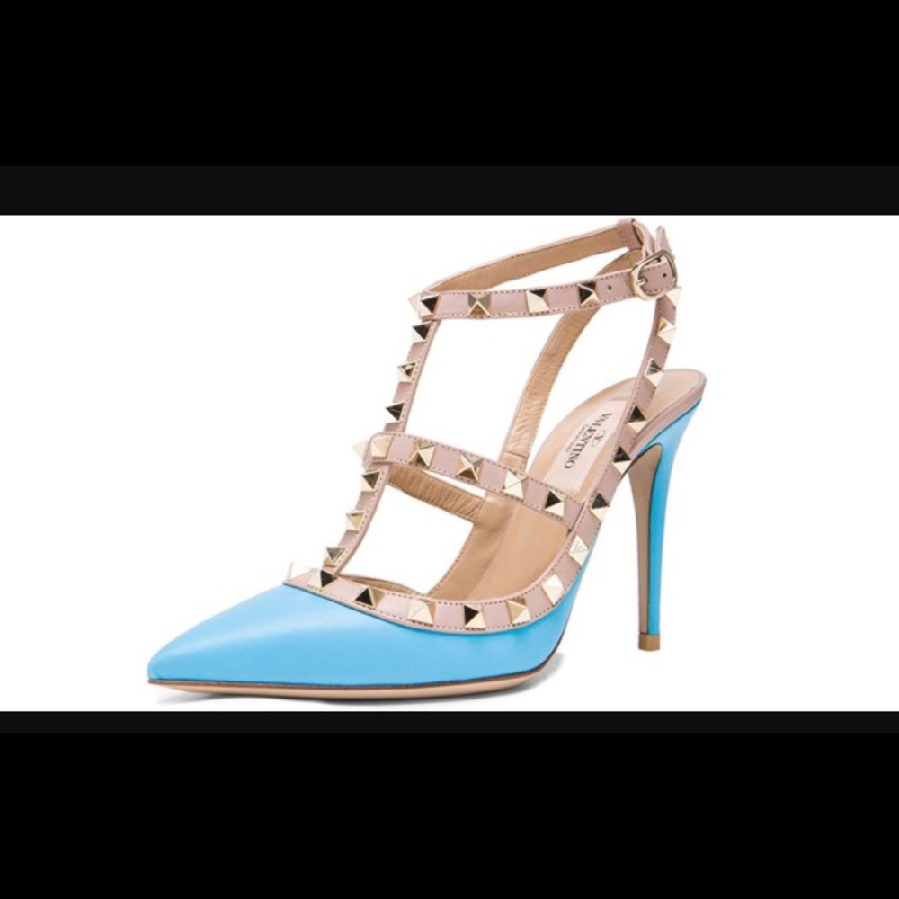 Blue Valentino Rockstud