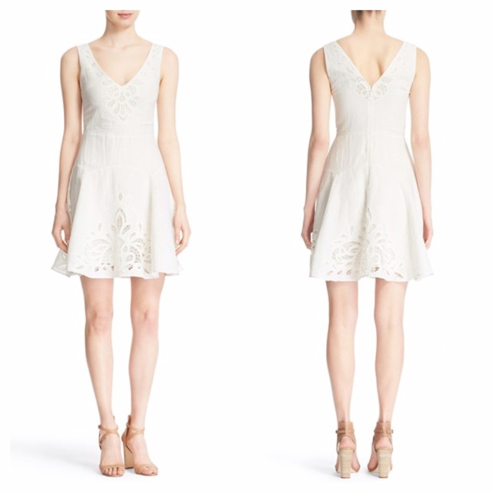 NWT Joie Crochet Sleeveless Dress Size 12