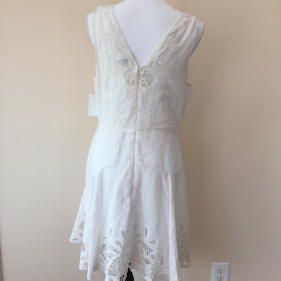 NWT Joie Crochet Sleeveless Dress Size 12 - Picture 5 of 8