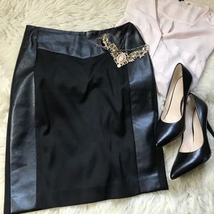 Black Bebe skirt