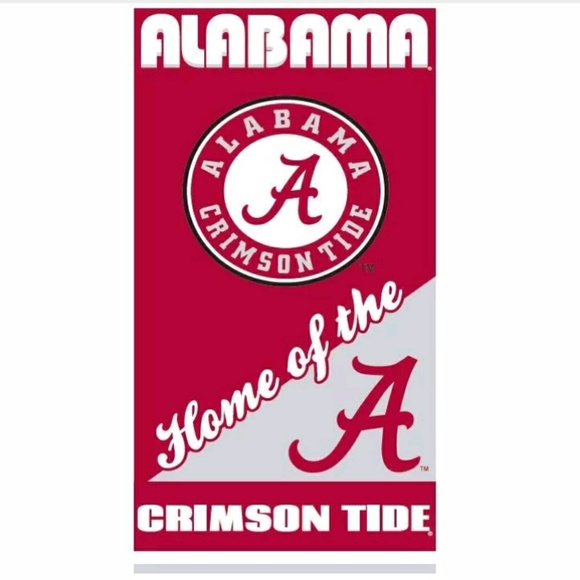 Alabama Crimson Tide Beach Towel - Picture 1 of 1