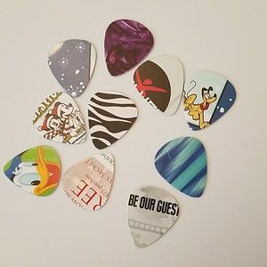 DONATED!!Free upcycled guitar pick with purchase!!