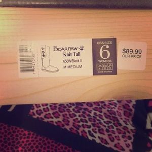 Bearpaw knit boots