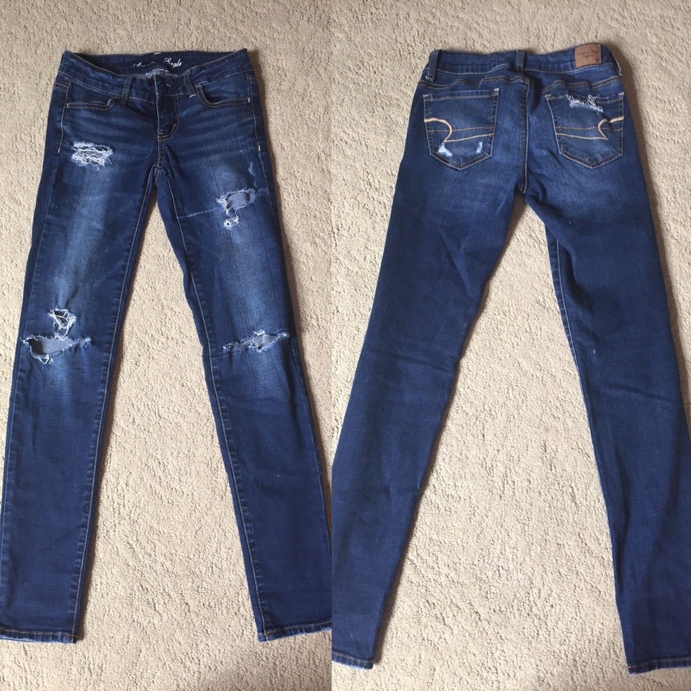 AMERICAN EAGLE SIZE 0 JEANS
