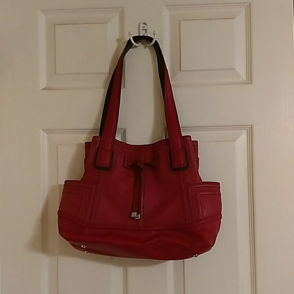 Beautiful red Tignanello handbag