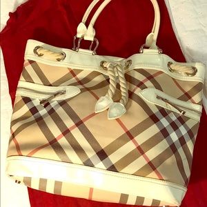 Authentic Burberry Large Handbag/ Shoulder Bag