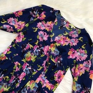 Gianni Bini Navy Floral Romper Final Price