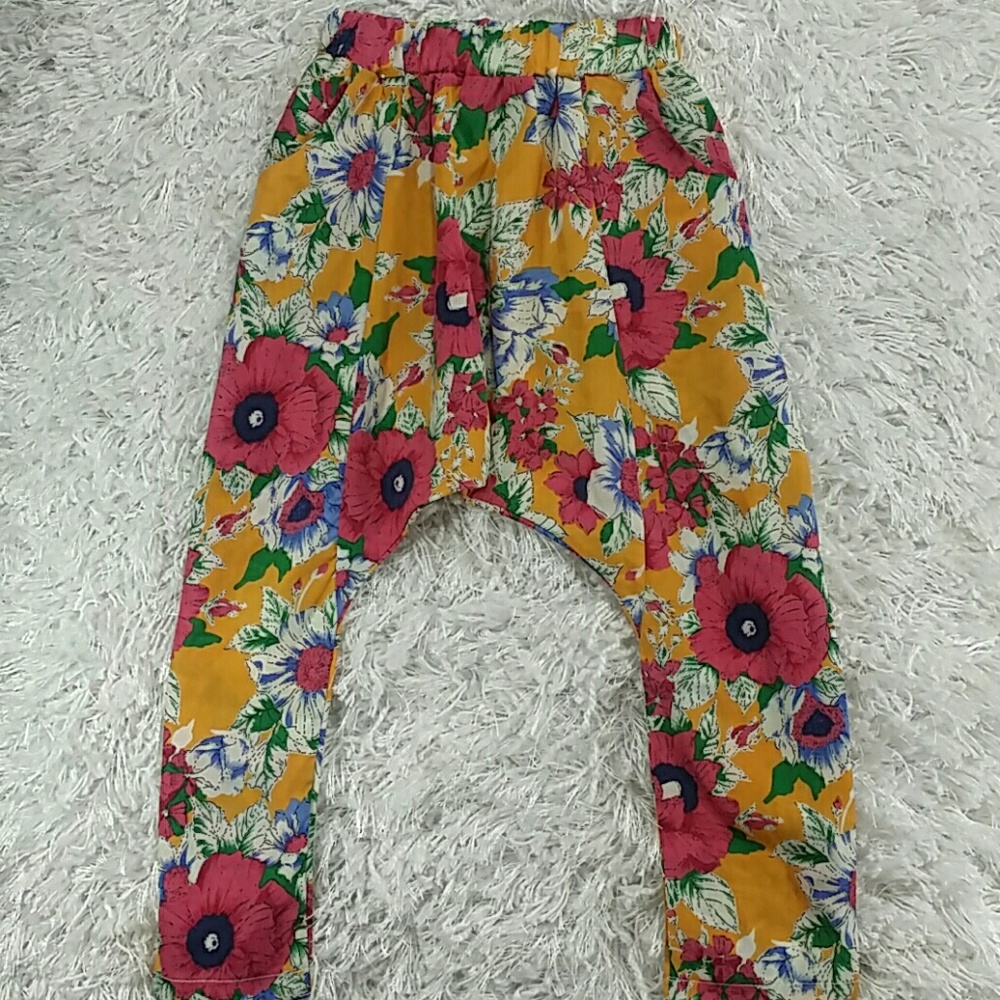 SALE***Colorfull Flowers Wide Harem pants. Kids :)