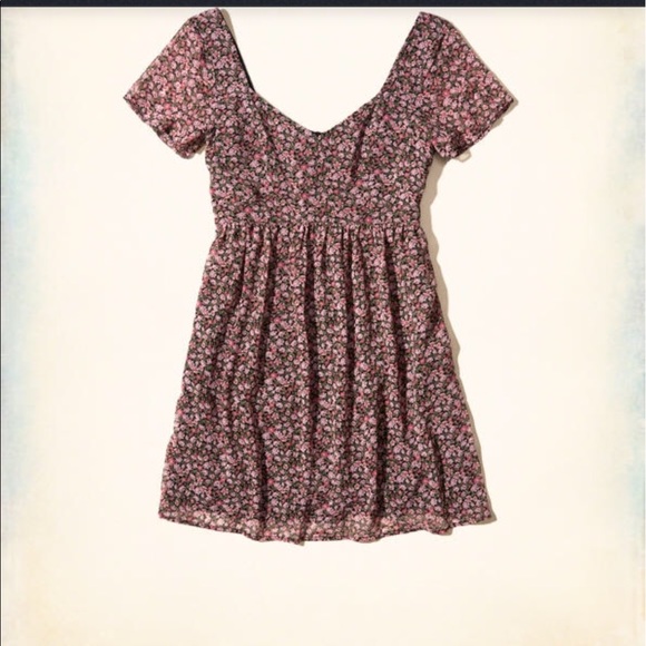 Chiffon Babydoll Dress - Picture 2 of 4