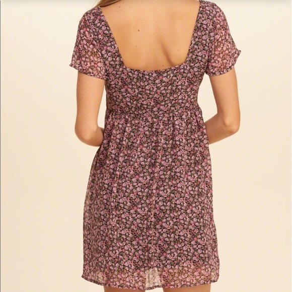 Chiffon Babydoll Dress - Picture 4 of 4