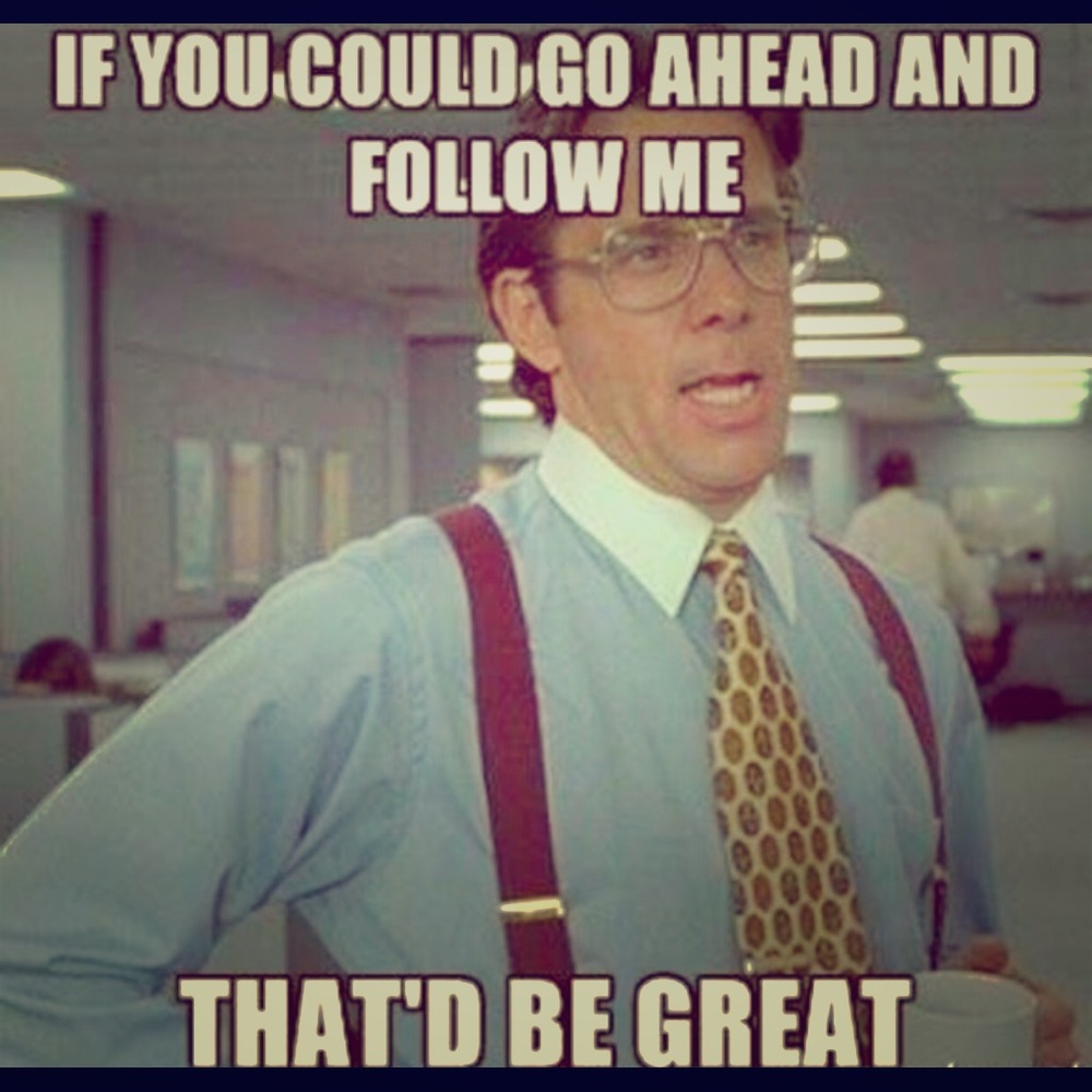 Please follow me! 😀