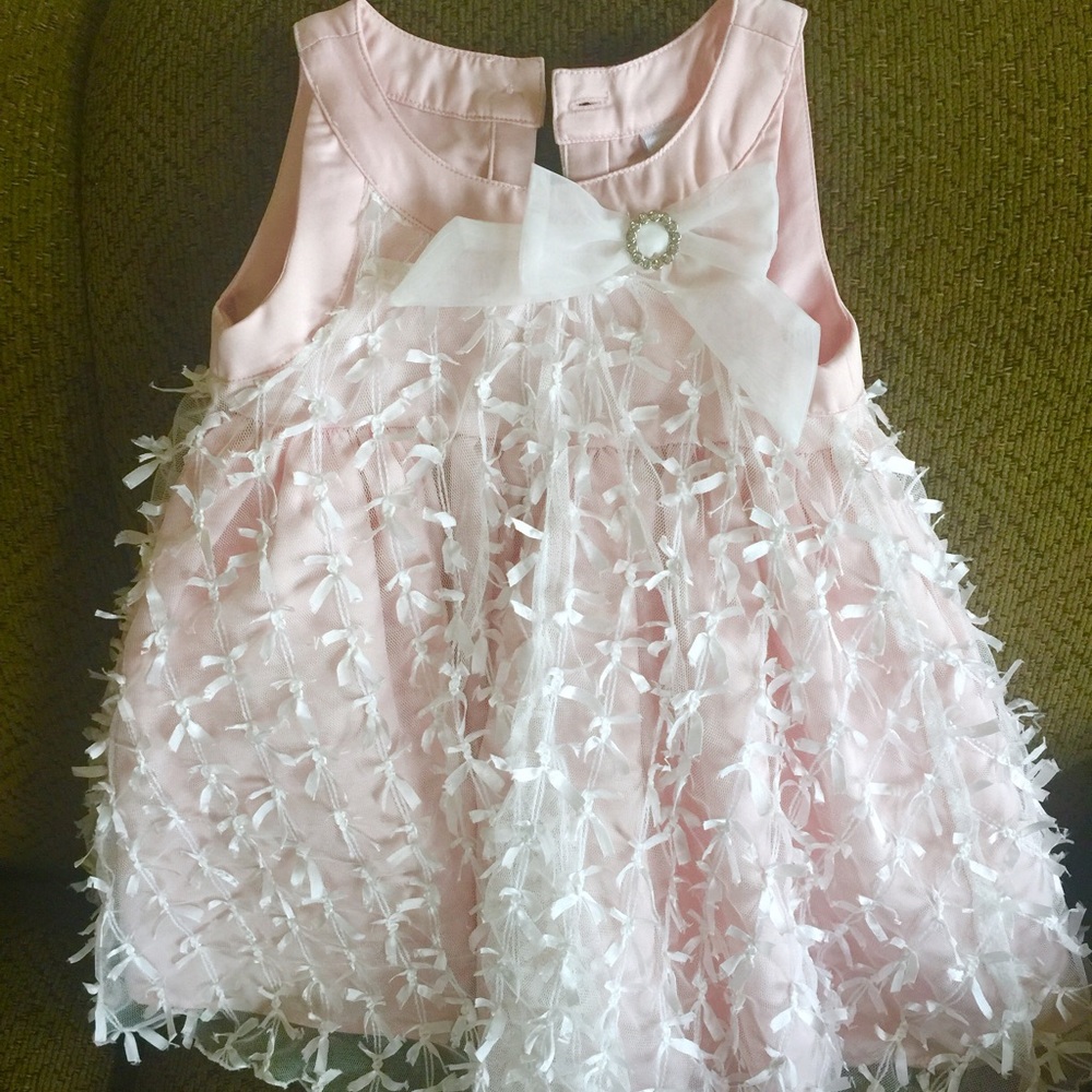 Pink toddler dress