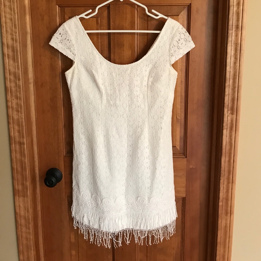 Lilly Pulitzer white dress!