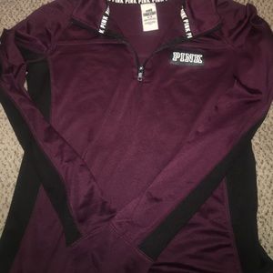 VS Pink Quarter Zip