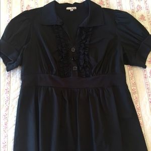 3x Black Babydoll Top