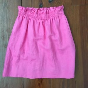 Linen J. Crew Skirt