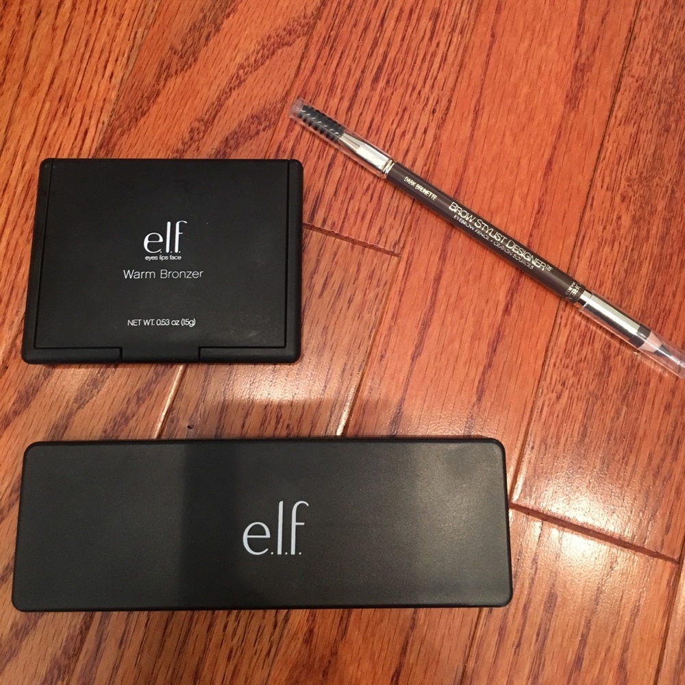 e.l.f bundle + free L'OREAL eyebrow pencil