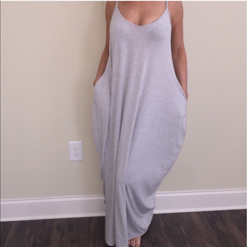 ANAZINGLY COMFY HIGH QUALITY ORANGE MAXI DRESS! - Picture 3 of 7